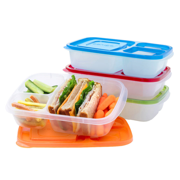 Bentgo Easyboxes 3-Compartment Food Containers 8-Piece Set A2