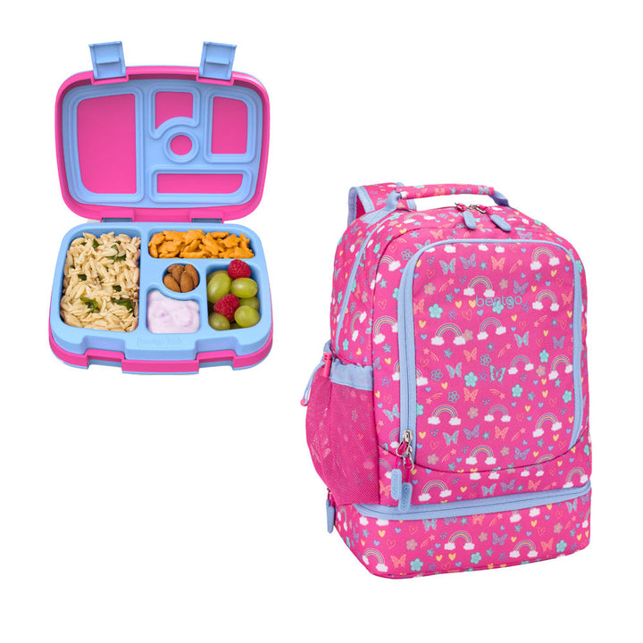 Bentgo Kids Prints Lunch Box & Backpack A9