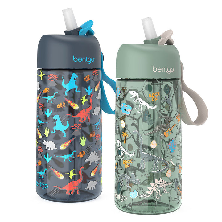 Bentgo Kids Prints Water Bottle (2-Pack) F6
